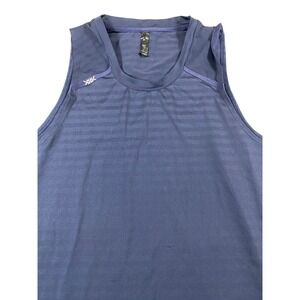 Rhone Reign Sleeveless Performance Tank Top Navy Blue Mens Size Small S Running